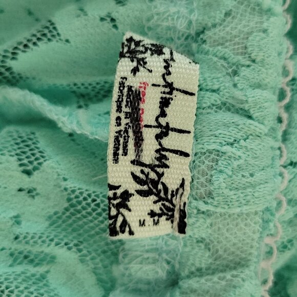 FREE PEOPLE all day lace flare trousers pants Sz M  NEW - Picture 7 of 7